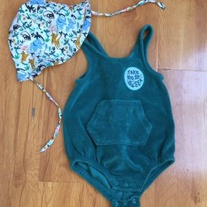 Baby cat & jack romper in size 3-6mos